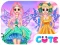 Mchezo Princess In Colourful Wonderland online