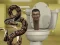 Mchezo Python Snake Kill Skibidi Toilet Backrooms online