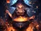 Mchezo Anime girls Witchcraft online