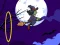Mchezo Flying witch halloween online