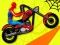 Mchezo Spiderman Motorbike online