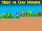 Mchezo Hippo vs Cow Monster online