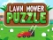 Mchezo Lawn Mower Puzzle online