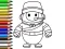 Mchezo Fall Guys Halloween Coloring Book online