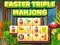 Mchezo Easter Triple Mahjong online