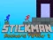 Mchezo Stickman Blockworld Parkour 2 online