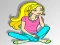 Mchezo Barbie Coloring online