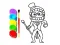 Mchezo Digital Circus Click and Paint online