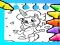 Mchezo Magical Unicorn Coloring Pages online