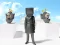 Mchezo Skibidi Toilet Parkour run online