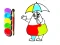 Mchezo Grimace Click and Paint online