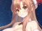 Mchezo Anime Girls In Red Dress Tile Puzzle online