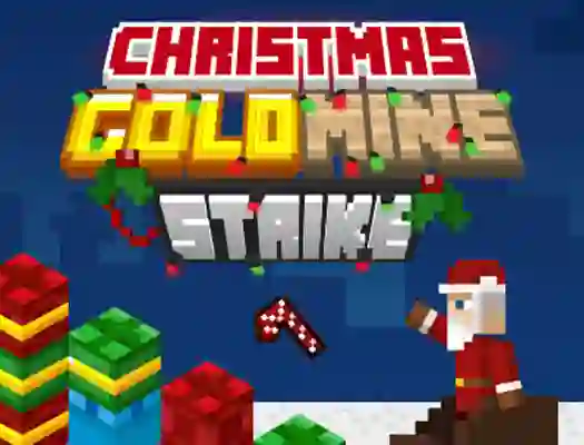 Mchezo Gold Mine Strike Christmas online