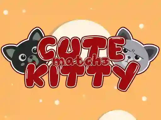 Mchezo Cute Kitty Match 3 online