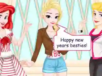 Mchezo Princess New Years Resolutions online