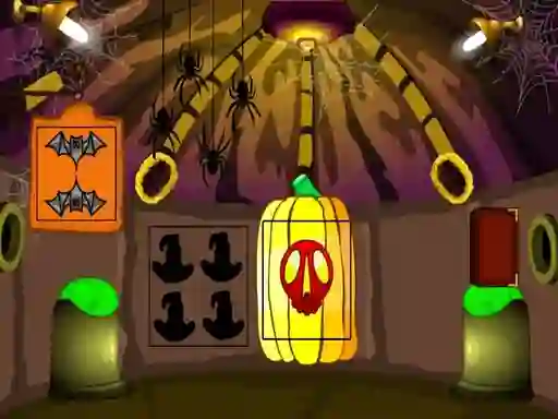 Mchezo Halloween Village Escape online