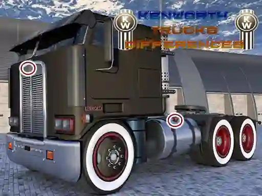 Mchezo Kenworth Trucks Differences online