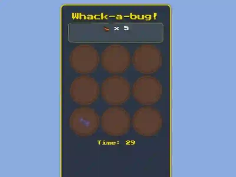 Mchezo Whack A Bug Challenge online