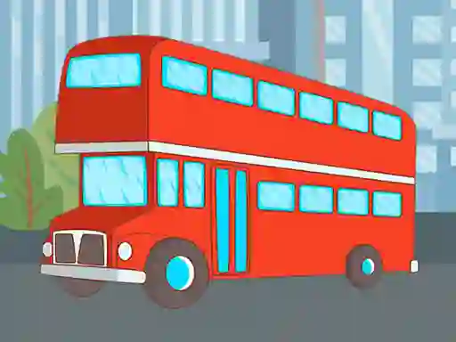 Mchezo BUS JIGSAW online