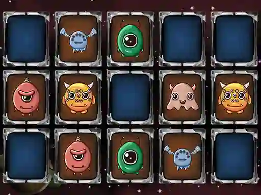 Mchezo Aliens Memory Game online