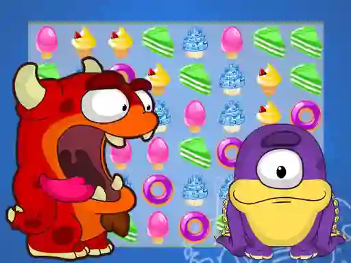 Mchezo Candy Monster Match 3 online