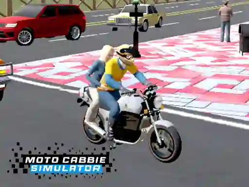 Mchezo Moto Cabbie Simulator online