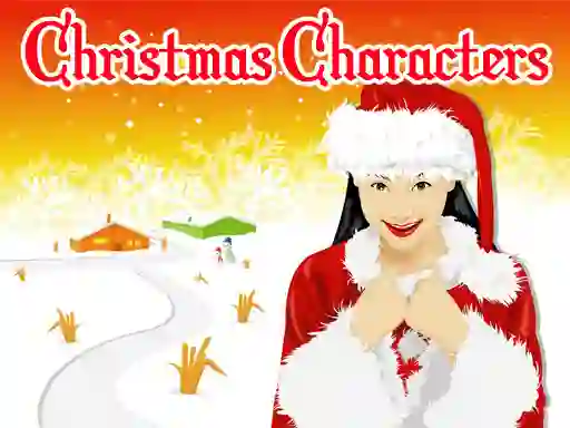 Mchezo Christmas Characters online