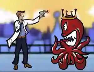 Mchezo Scientist vs Aliens online