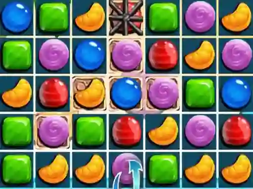Mchezo Sweet Candy Match 3 online