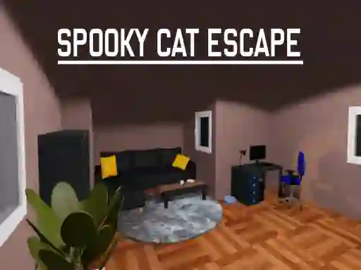 Mchezo Spooky Cat Escape online