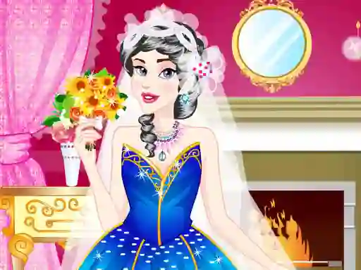 Mchezo Sleeping Princess Wedding Dress up online
