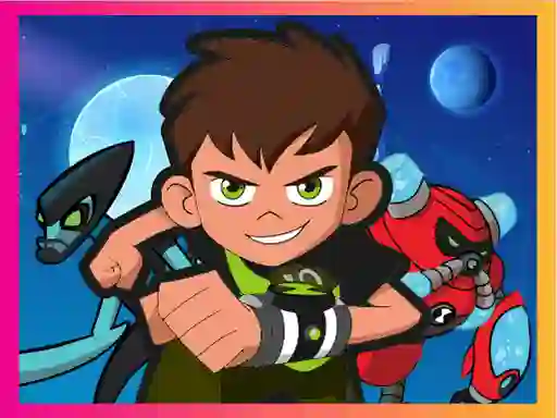 Mchezo Ben 10 Colorful Universe online