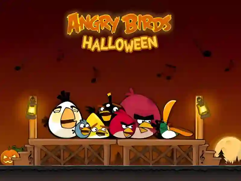 Mchezo Angry birds Halloween HD online