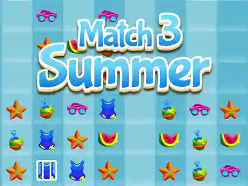 Mchezo Match 3 Summer online