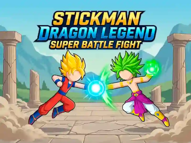 Mchezo Stickman Dragon Legend Super Battle Fight online