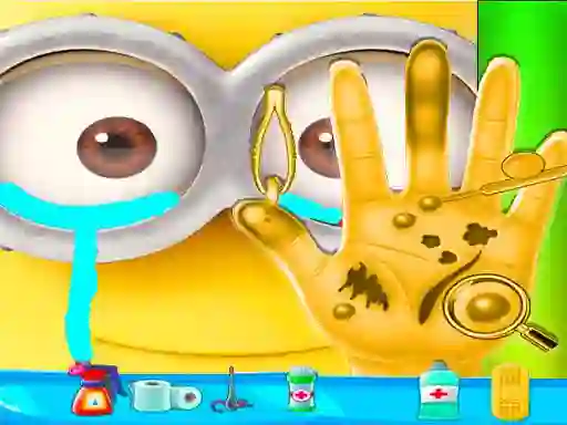 Mchezo Minion hand doctor online