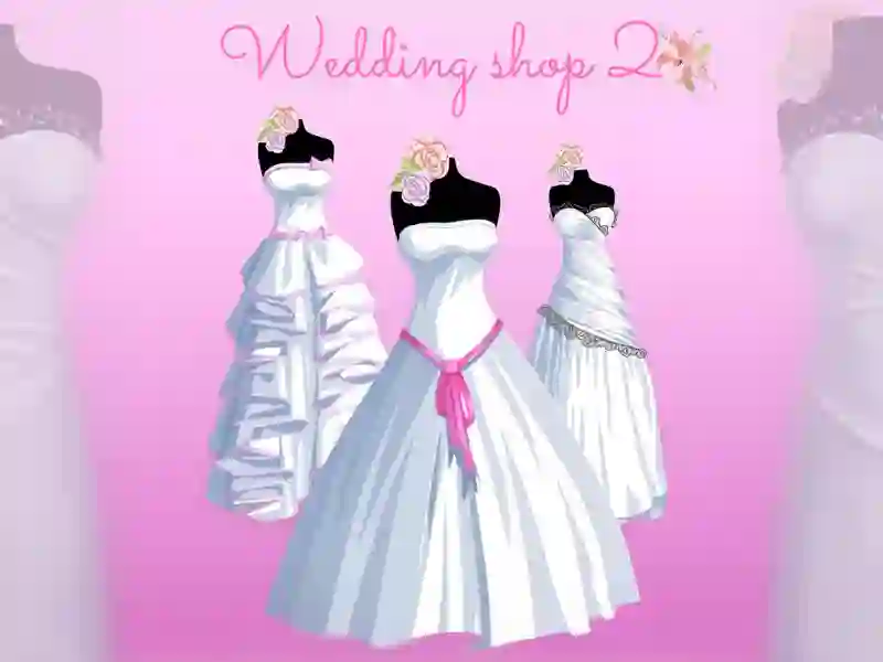 Mchezo Wedding Shop 2 online