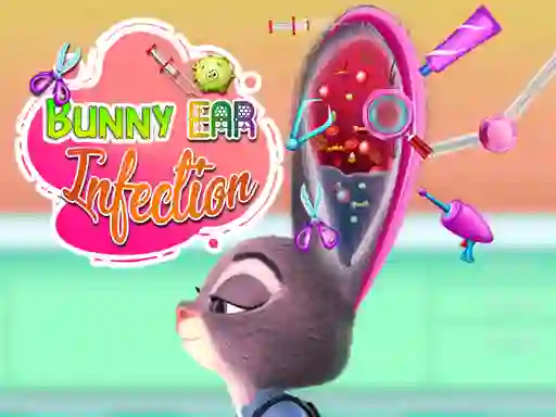 Mchezo Bunny Ear Infection online