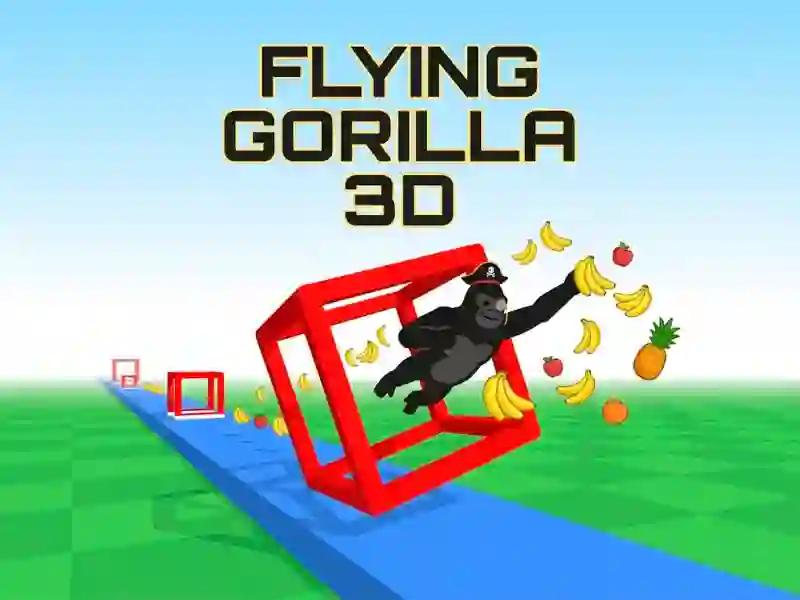 Mchezo Flying Gorilla 3D online