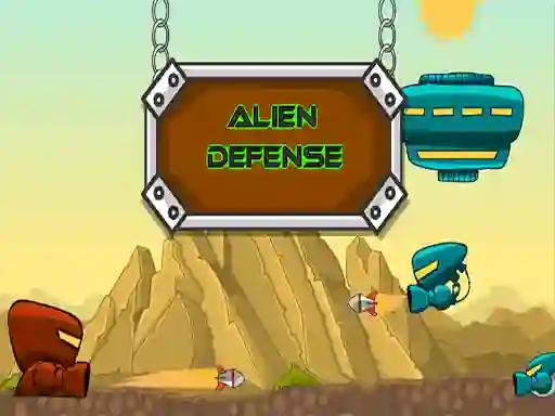 Mchezo Alien Defense online