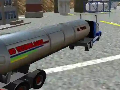 Mchezo Oil Tanker Truck Drive online