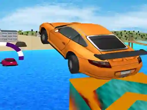 Mchezo Water Surfing Car online