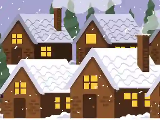 Mchezo Christmas Town Difference online