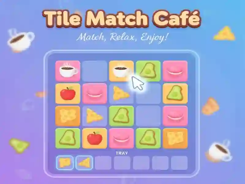 Mchezo Tile Match Cafe online