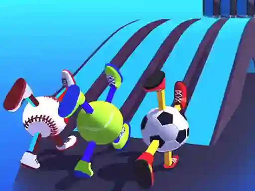 Mchezo Ball Legs 3D online
