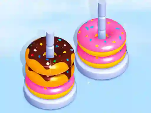 Mchezo Donut Sort Fun online