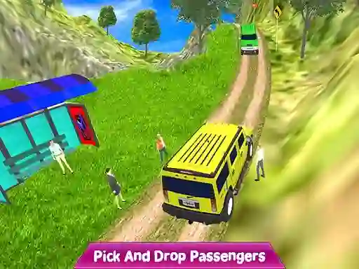 Mchezo Crazy Taxi Jeep Drive online