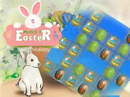 Mchezo Easter Eggs Match 3 online