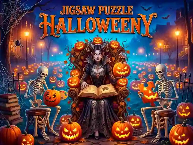 Mchezo Jigsaw Puzzle Halloweeny online