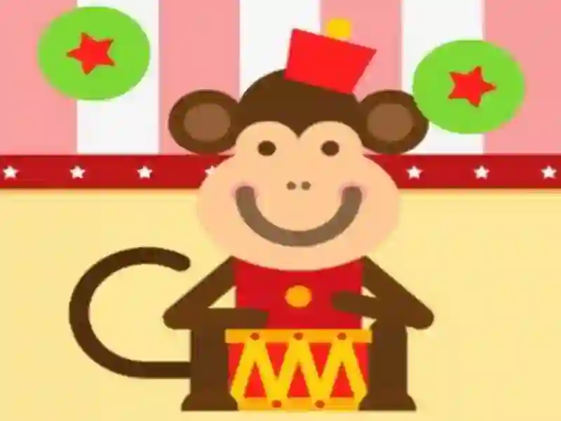 Mchezo Monkey Drums online